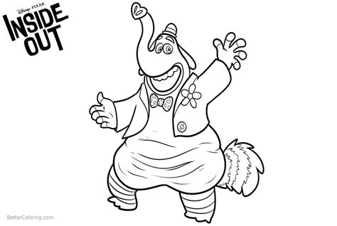 bing bong coloring pages  printable coloring pages