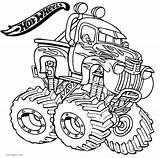 Monster Jam Coloring Pages Truck Getdrawings sketch template