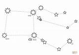 Constellation Coloring Pegasus Pages Printable Constellations Dot Drawing sketch template