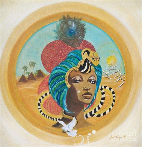 Nubian Queen 20ac Nubian Queen Painting By Sigrid Tune