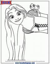 Coloring Rapunzel Pages Printable Tangled Disney Colouring Pascal Para Princess Print Drawing Cute Printables Belle Enrolados Dot Characters Drawings Frozen sketch template