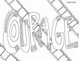 Coloring Courage Pages Word Words Color Printable Quote Respect Doodle Colouring Sheets Kids Alley Quotes Inspiring Adult Testing Print Bible sketch template