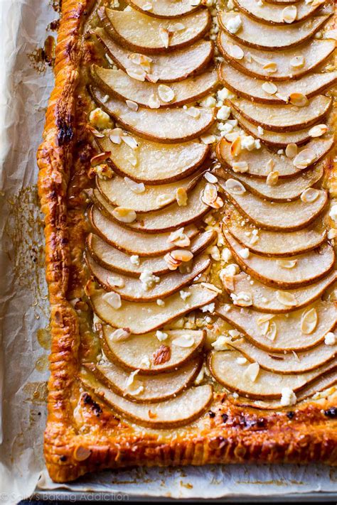 quick easy honey pear tart sallys baking addiction