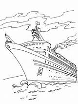 Crucero Dibujosparaimprimir Barcos Kleurplaten sketch template