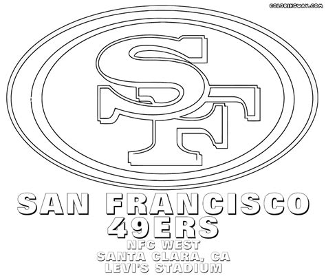 print  amazing coloring page nfl logos coloring pages