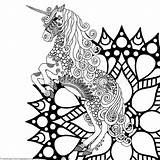 Getcoloringpages Mandala Zentangle sketch template