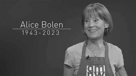 Remembering Alice Bolen Simply De Lite Ful Cookbook Author Katu