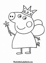 Peppa Pig Colouring Bubakids Thousand sketch template