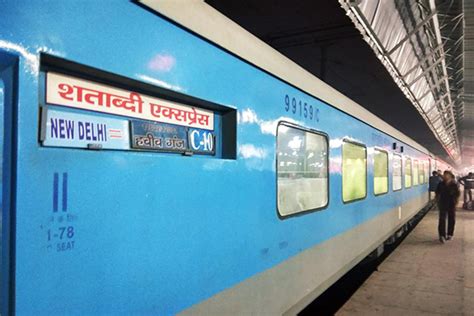 shatabdi express timings route timetable list schedule