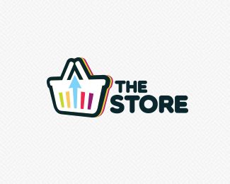 store    perspective logo design supermarket logo logos