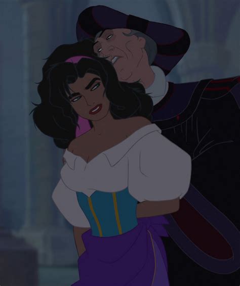 Frollo And Esmeralda This Picture Is An Exact Replica Of