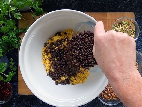 jewelled couscous recipe with puy lentils and pomegranate