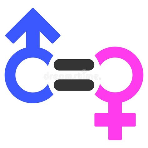 heterosexual [straight] icon stock illustration