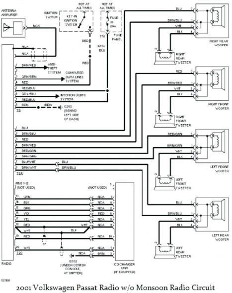 passat   wiring diagram electrical diagram vw passat vw jetta