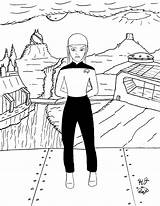 Vulcan Starfleet Trek Star Robin Coloring Pages Great Planet Drawing sketch template