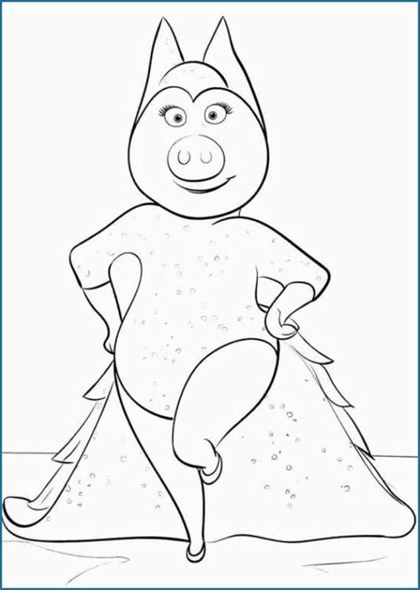 creative image  sing  coloring pages sing  coloring pages