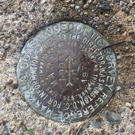 usgs markers hiking