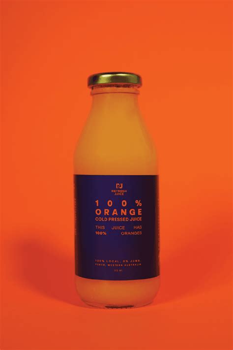 100 Orange Refresh Juice Perth