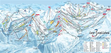 ski resort les menuires slopes topskiresortcom