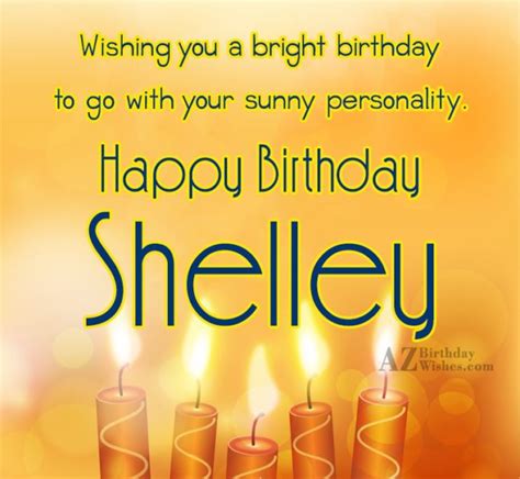 happy birthday shelley