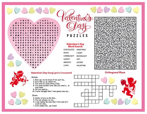 valentine word search  puzzles   case hochzeit