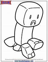 Minecraft Creeper Coloring Pages Herobrine Printable Print Color Drawing Sheets Animals Baby Cartoon Getdrawings Book Getcolorings Comments Kaynak Freecoloringpages sketch template