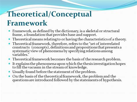 how to create theoretical and conceptual framework design talk