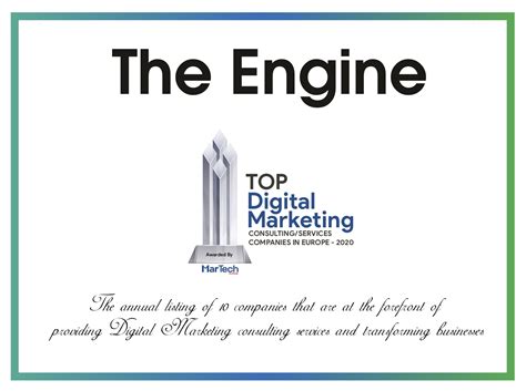 engine listed   ten  digital marketing agencies  europe