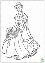 Dinokids Coloring Cinderella Close Princess sketch template