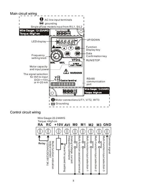 delta vfd el wiring diagram wiring diagram pictures