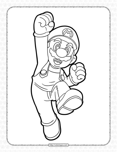 mario coloring pages color  coloring pages