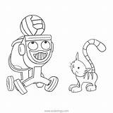Builder Bob Ball Dizzy Playing Coloring Pages Xcolorings 95k Resolution Info Type  Size Jpeg sketch template