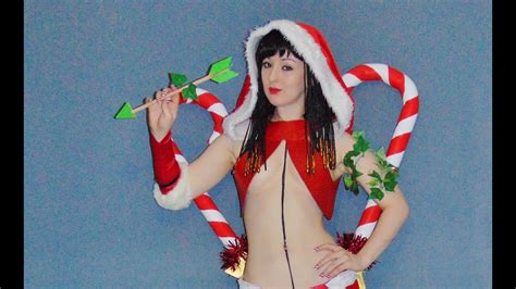 how to christmas neith smite cosplay youtube