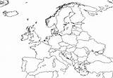 Harta Europei Colorat Muta sketch template
