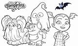 Coloring Vampirina Pages Disney Friends Collection Coloringpagesfortoddlers Print Boys Quality Girls High sketch template