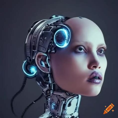 cinematic image   futuristic robot  craiyon