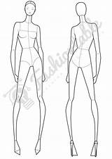 Croquis Fashion Template Female Poses Illustration Model Figure Sketch Drawing Moda Sketches Figures Etsy Illustrations Para Mode Drawings Ilustraciones Tutorial sketch template