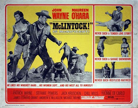 mclintock    posters classic films  posters vintage