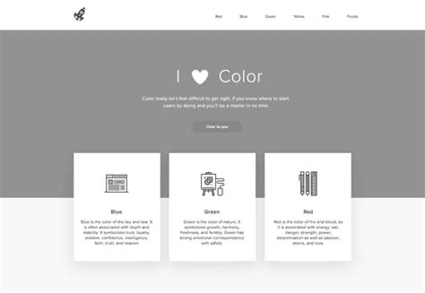 website design colour schemes designsharkstudios