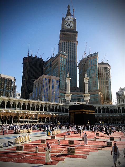 zamzam clock tower makkah  kabaa    zamzam flickr
