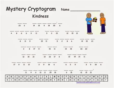 printable cryptograms alphabetworksheetsfreecom