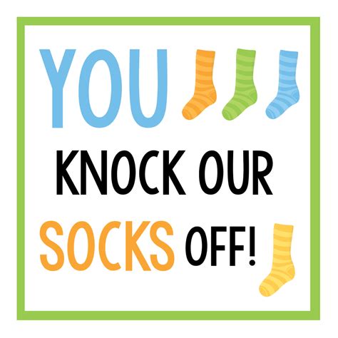 easy fathers day gifts knock  socks  fun squared