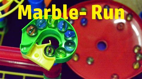 big marble run  kids marble race  colorfull marbles  pieces youtube