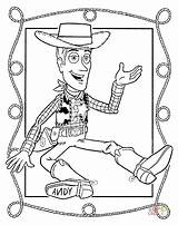 Coloring Woody Pages Sheriff Printable sketch template