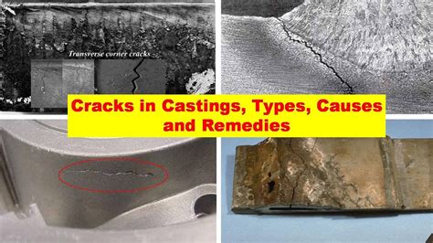cracks  steel castings types  cracks   cracks remedies car parts repairing