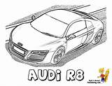 Coloring Audi R8 Pages Car Yescoloring Cars Cool Kids Dodge Ice Colouring Super Template Choose Board sketch template