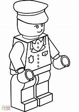 Lego Coloring Pages People Printable Guy Getcolorings Color sketch template