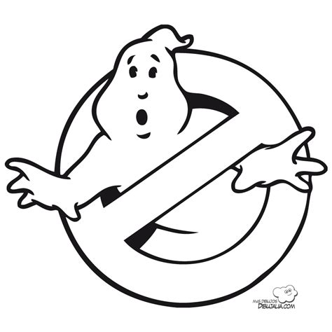 ghostbusters  coloring pages coloring home