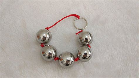Griphook 5 Anal Balls Stainless Steel Metal Anal Beads