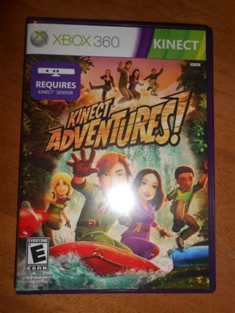 Xbox 360 Kinect Game Kinect Adventures Rated E Ebay